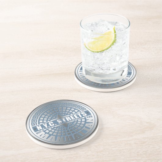 マンホールの蓋マンハッタン コースター (側面)