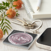 マンホールの蓋 スタテン島 キーホルダー (正面右)