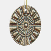 マンホールの蓋 セラミックオーナメント (右)