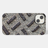 マンホールの蓋 iPhoneケース (裏面横)