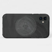 マンホールは黒い大理石を覆う Case-Mate iPhoneケース (裏面(横))