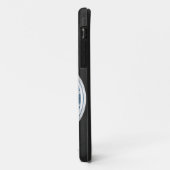 マンホールカバーブルックリンブルー Case-Mate iPhoneケース (裏面/左)