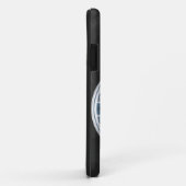 マンホールカバーブルックリンブルー Case-Mate iPhoneケース (裏面/右)