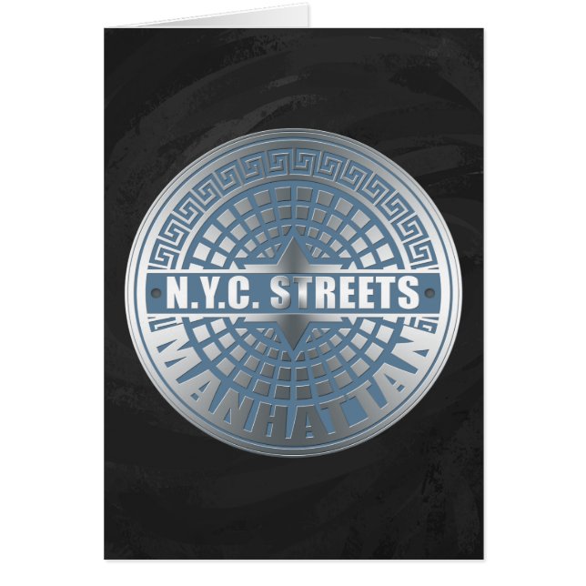 マンホールカバーマンハッタン (正面)