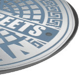 マンホールカバーマンハッタン カッティングボード (角)