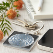 マンホールカバーマンハッタン キーホルダー (正面右)