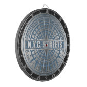 マンホールカバーマンハッタン ダーツボード (正面左)