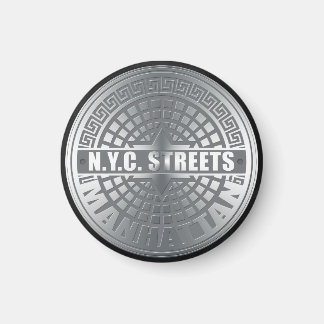 マンホールカバーマンハッタン マグネット