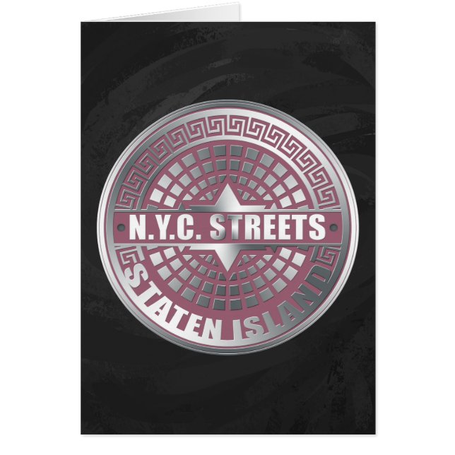 マンホールカバー島 (正面)