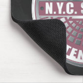 マンホールカバー島 マウスパッド (コーナー)