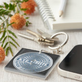 マンホールカバー気管支 キーホルダー (正面右)