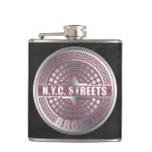 マンホールカバー気管支 フラスク (正面)