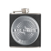 マンホールカバー気管支 フラスク (正面)