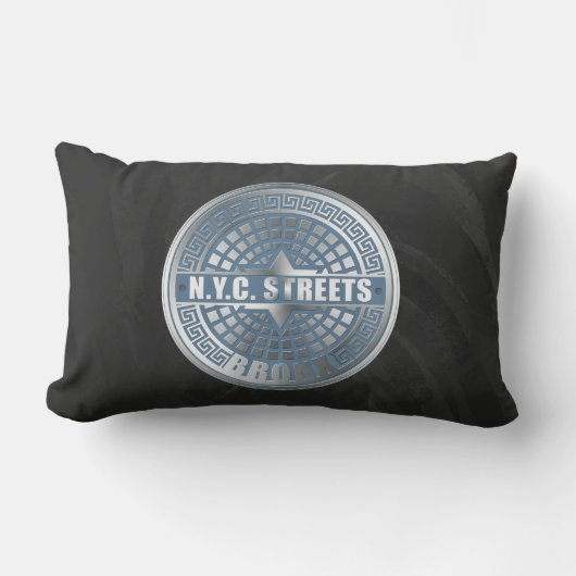 マンホールカバー気管支 ランバークッション (正面)