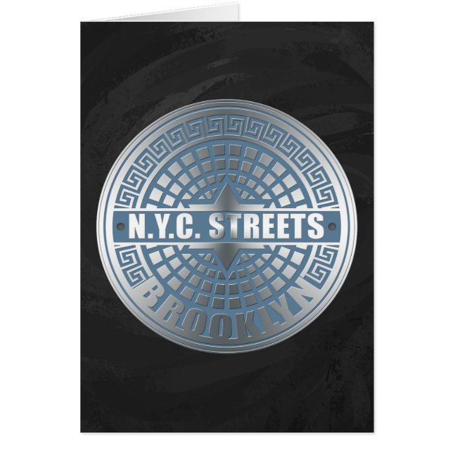 マンホールカバーBrooklyn (正面)