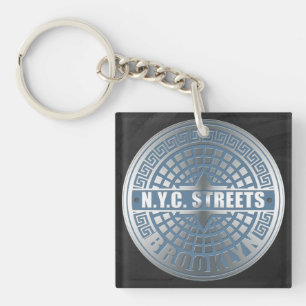 マンホールカバーBrooklyn キーホルダー