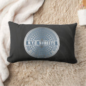 マンホールカバーBrooklyn ランバークッション (ブランケット)