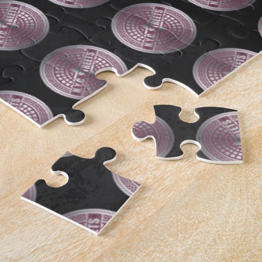 マンホールカバーNYC ジグソーパズル (側面)