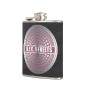 マンホールカバーNYC フラスク (左)