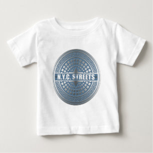 マンホールカバーNYC ベビーTシャツ