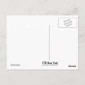 マンホールカバーNYC ポストカード (裏面)