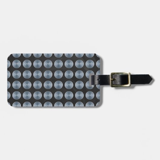 マンホールカバーNYC ラゲッジタグ (正面横)