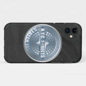 マンホールスタテンアイランドブルー Case-Mate iPhoneケース (裏面(横))