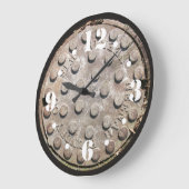 マンホール蓋ウォールクロック ラージ壁時計 (傾斜)