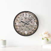 マンホール蓋ウォールクロック ラージ壁時計 (ホーム)