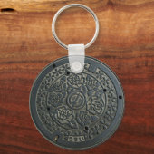 マンホール蓋2 キーホルダー (正面)