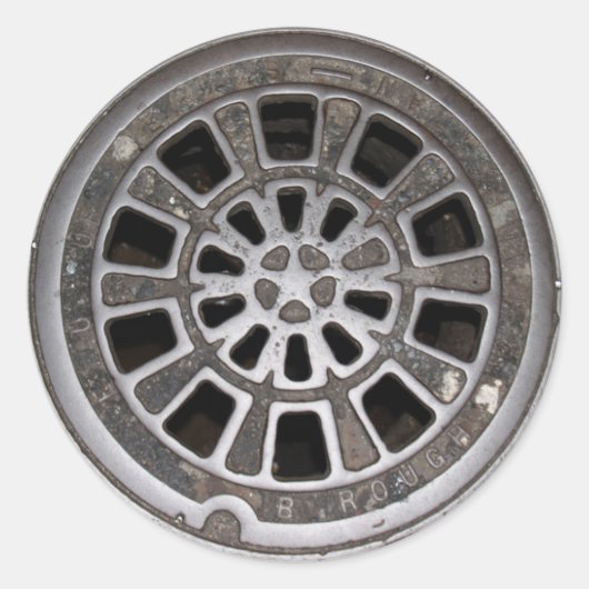 マンホール蓋 ラウンドシール (正面)