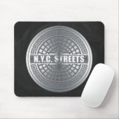 マンホール NYC マウスパッド (マウス)