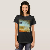 マンボウの肌（ナチュラル）フィッシュスケール模様 Tシャツ (正面フル)