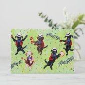 マンボ・ラブラドールミュージシャン・ペインティング 招待状 (スタンド正面)