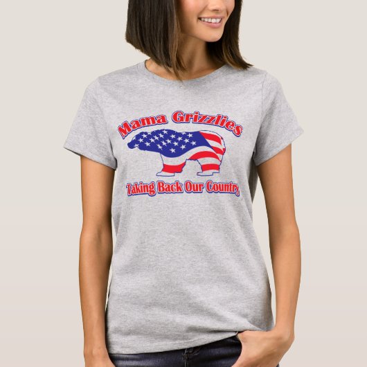 マンマグリズリー Tシャツ (正面)