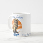 マンマズ歩くバディ コーヒーマグカップ (正面左)