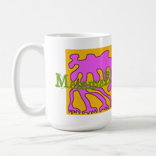 マンマバジルデザインマグ！ コーヒーマグカップ (左)