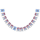 マンマミアグリークアイランドディスコボールハッピーバースデー バンティングフラッグ (全)