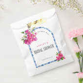 マンマミアフローラブルータイルブライダルシャワー フェイバーバッグ (封をした状態)