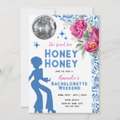 マンマミア踊りクイーンバチェロレッテ日程 招待状 (正面)