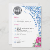 マンマミア踊りクイーンバチェロレッテ日程 招待状 (裏面)