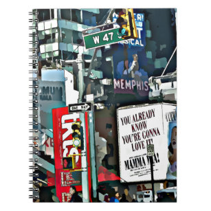 マンマミアNYCデザイン ノートブック