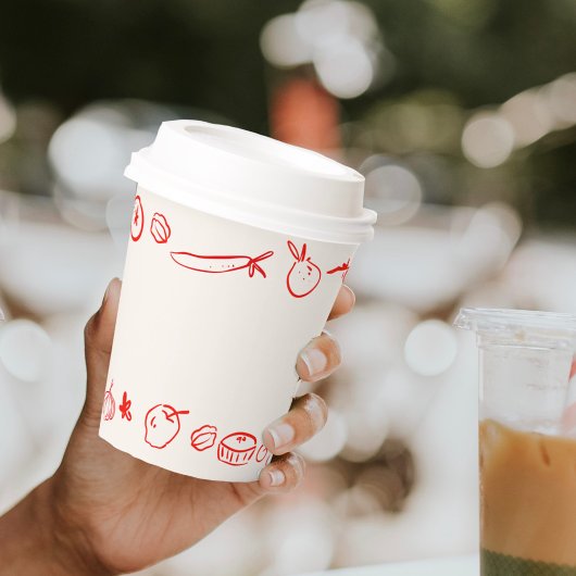 マンマ・ミア イタリアン ベイビー シャワー 紙コップ