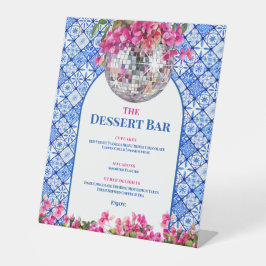 マンマ ミア デザート バー 台座サイン