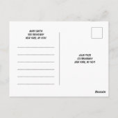 マンマ・ミア！- ノンナ・ミア！ ポストカード (裏面)