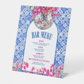 マンマ・ミア バーメニュー シグネチャーカクテル 台座サイン (正面)