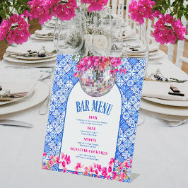 マンマ・ミア バーメニュー シグネチャーカクテル 台座サイン