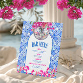 マンマ・ミア バーメニュー シグネチャーカクテル 台座サイン