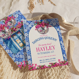 マンマ・ミア メディテレーニアン ダンシング・クイーン バースデー 招待状