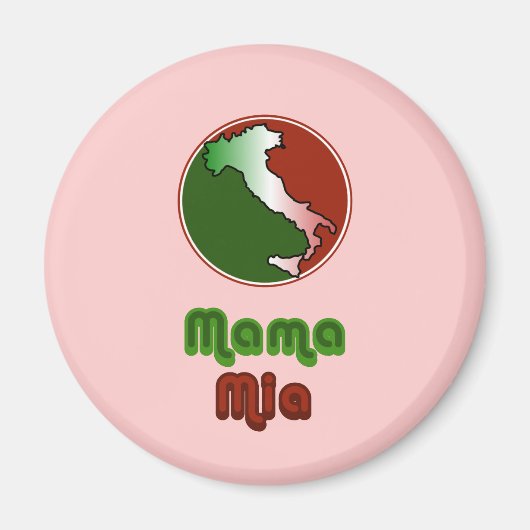 マンマ・ミーア イタリアン マグネット (正面)